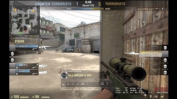 CS:GO awp triple kill