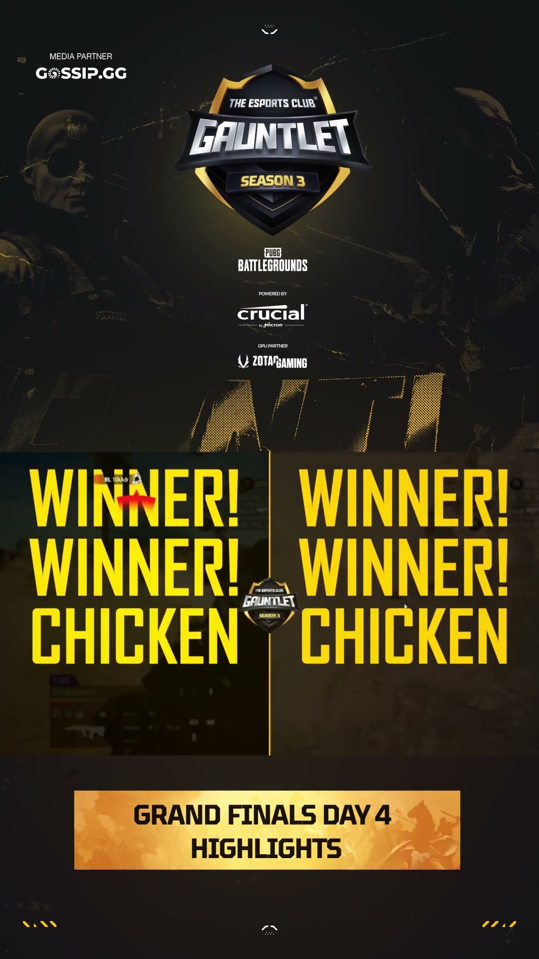 Unbelievable PUBG Plays! ? TEC Gauntlet S3 Grand Finals Day 4 Highlights ?