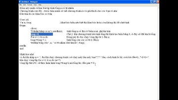 Giải thích Pascal - Tính tổng n số tự nhiên đầu tiên