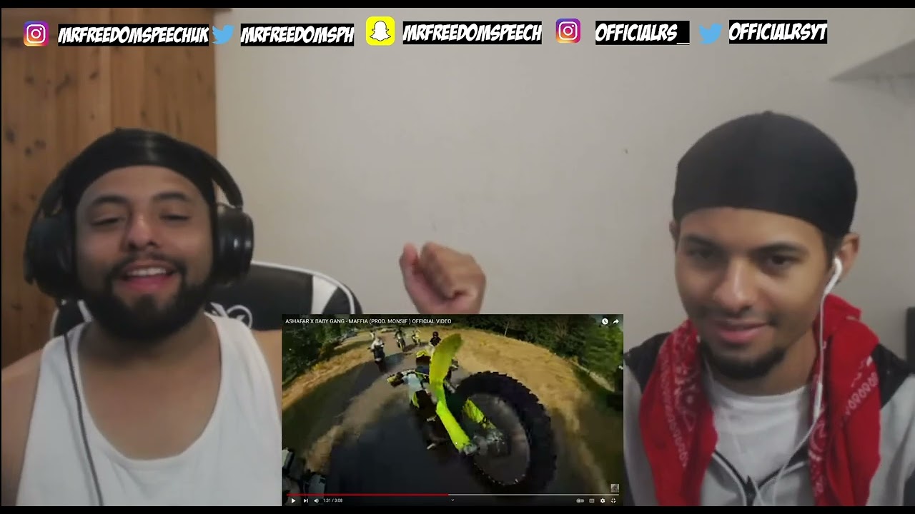 *UK🇬🇧REACTION* 🇳🇱 ASHAFAR X BABY GANG - MAFFIA (PROD. MONSIF ) DUTCH RAP