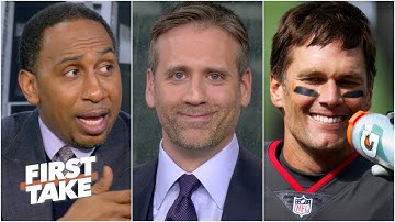 First Take | Stephen A. reacts to Max admits: "I was wrong, Tom Brady never fell off a cliff"