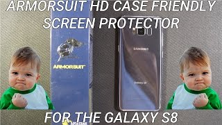 Galaxy S8 ArmorSuit Screen Protector