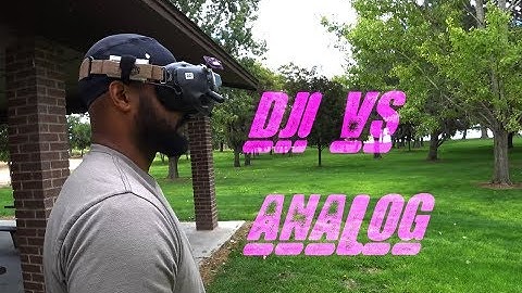 DJI FPV vs ANALOG // Tree Penetration Test