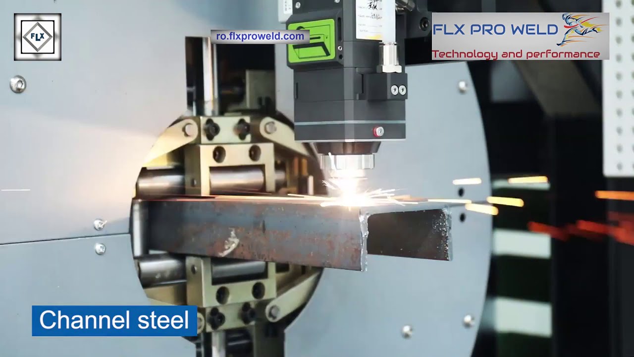 Echipamente laser pentru taiat si decupat profile, tevi si tabla cu fibra laser