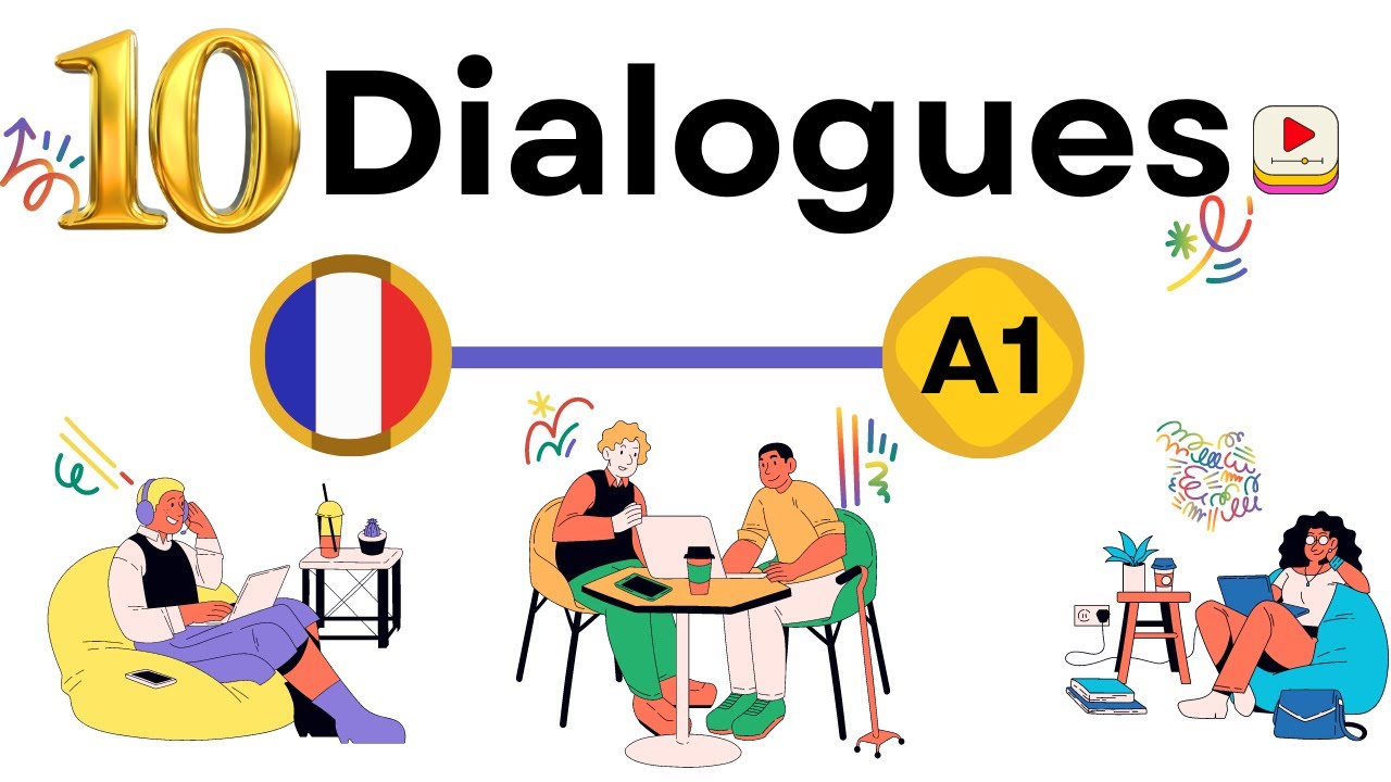 Conversations Simples en Français pour Débutants A1 A2 - YouTube