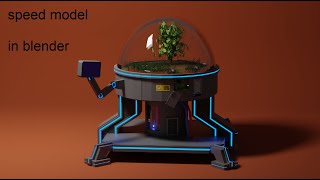 greenhouse speed model in blender
