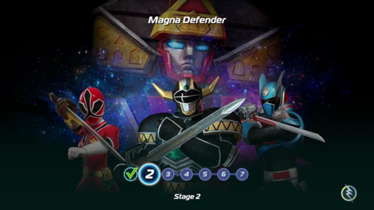 Power Rangers - Battle for The Grid Magna Defender,Samurai Ranger Lauren,Shadow Ranger Arcade Mode