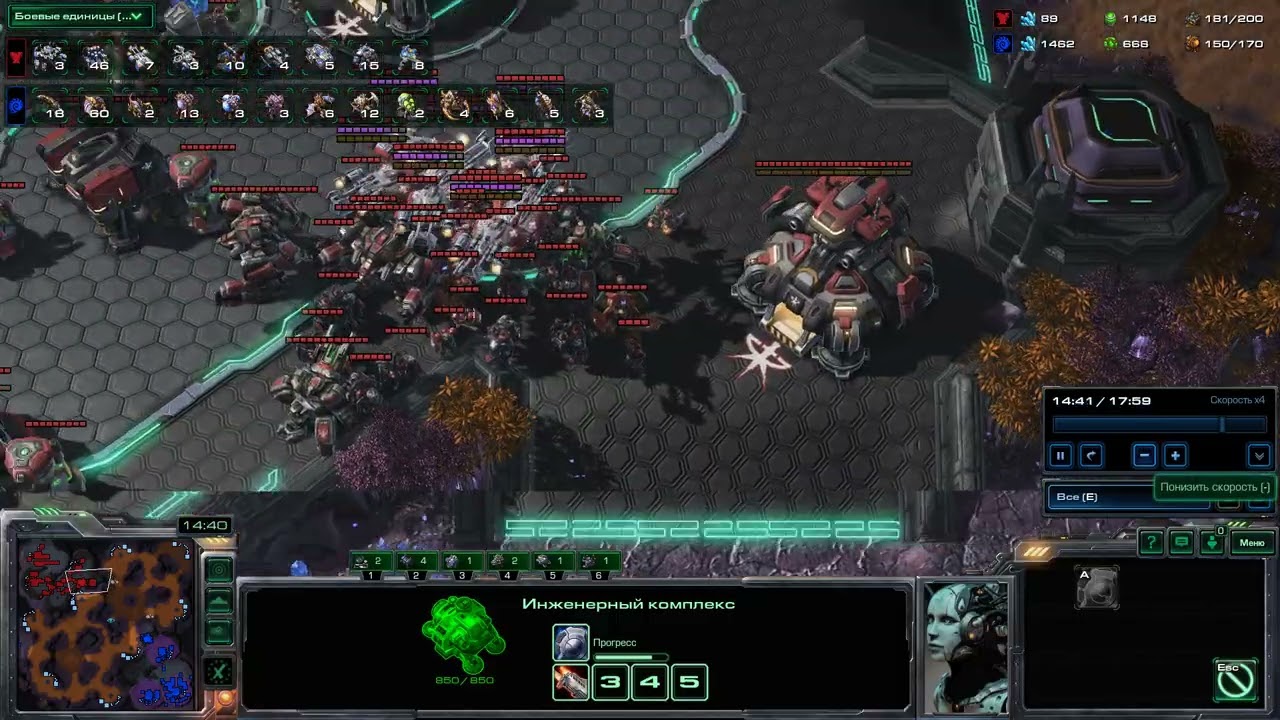 SC2: Зерг хотел пушнуть человечков, но лишь ощутил мощь орудий на своих панцирях