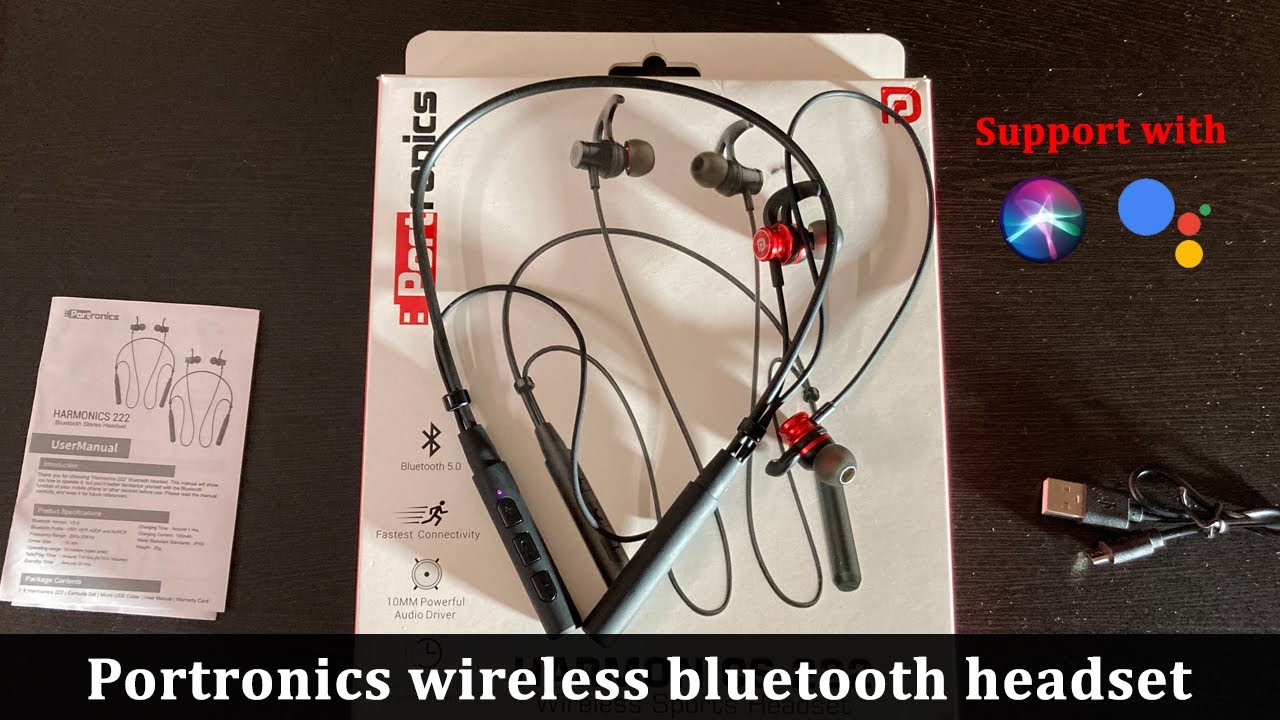 A Review of the Portronics Harmonics 222 Bluetooth Wireless Sport Headset