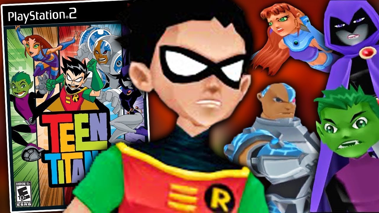O JOGO DOS JOVENS TITÃS NO PS2 - Teen Titans - YouTube