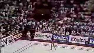 Anna Kotchneva (Nastia Liukin's Mom) Clubs - 1987 Worlds