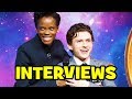 AVENGERS INFINITY WAR Interviews - Tom Holland, Sebastian Stan, Tom Hiddleston, Benedict Cumberbatch