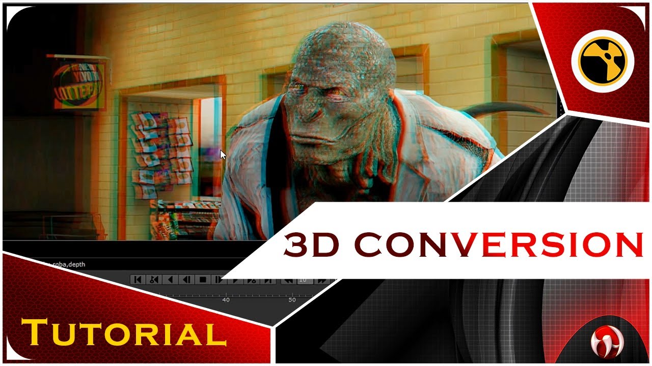 ✔️Nuke 2D to 3D Conversion