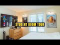 College student room tour realistic  budget friendly