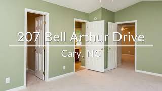 207 Bell Arthur Drive in Cary, NC | Park Village Neighborhood | Triangle MLS | (0:30)