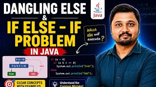 Dangling Else & If-Else-If Problem | ICSE Computer Applications | Java Decision Making | AS Sir