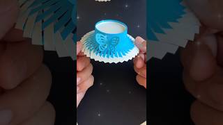 Making Mini Hat with Paper | Paper Star | Easy paper Craft #art #papercraft #shorts