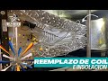 Llamada de servicio. Cambio de coil e insolación