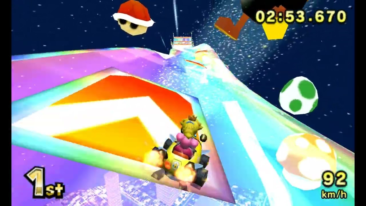 GCN Rainbow Road by SMG2 - Mario Kart 7: Custom Track [1080p 60fps]
