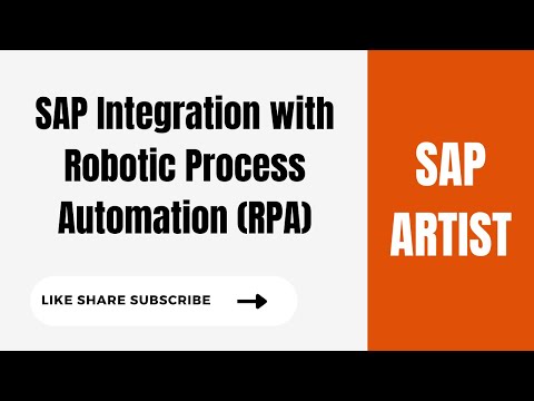 SAP Integration with Robotic Process Automation (RPA) 🚀