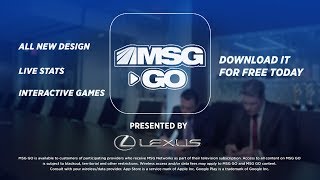 Download the All-New MSG GO App! screenshot 1