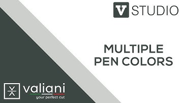 15 Crescent Valiani How To - Basic Operation: Combining Multiple Pen Colors