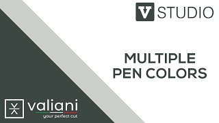 15 Crescent Valiani How To - Basic Operation: Combining Multiple Pen Colors