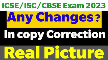 ICSE/ISC/CBSE Exam 2023/What kind of changes are there in correction This year@TejYourGuidingGuru