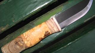 Lauri Skinner with a Spalted Beech and Acacia Handle