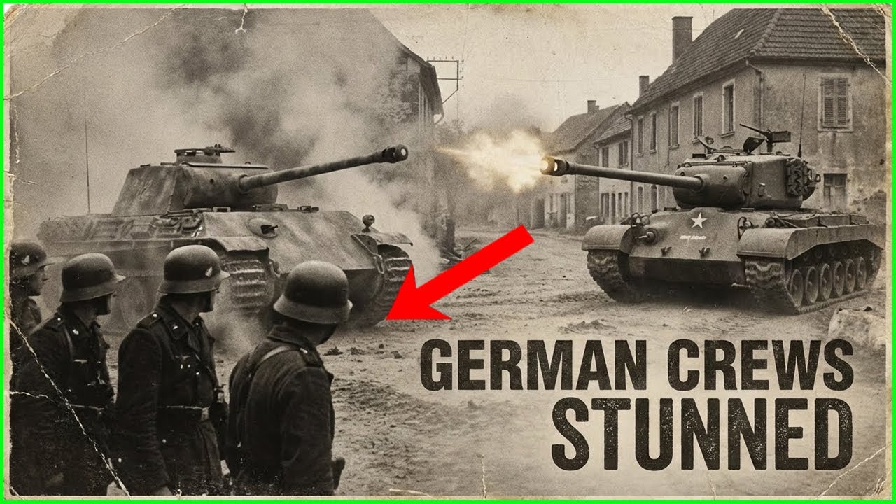 German Panthers Ruled the Battlefield! Until the M26 Pershing’s 90mm Gun Spoke | WW2 History