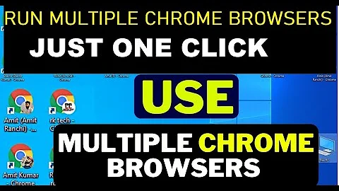 How to Create Multiple Chrome Browser and Play different Video in all Browser #multiplechromebrowser