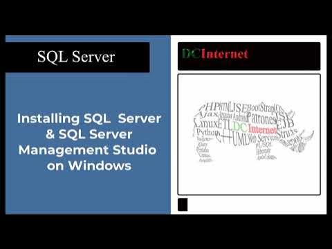 Installing SQL Server 2022 and SQL Server Managment Studio - YouTube