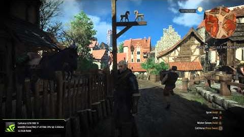 The Witcher 3 - Funny Animation Glitch