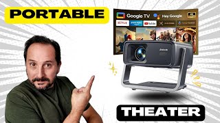 Auto-Focus MAGIC! 4K Smart Projector Review | VOICE CONTROL & 10K+ APPS | Reviews Unscripted