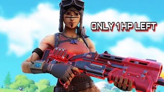 Eliminating player with only 1 HP left | Fortnite Chapter 2 Season 1