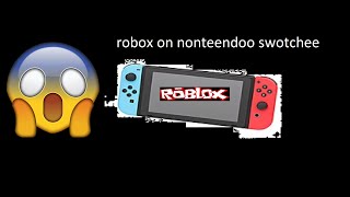 Roblox On Nintendo Switch