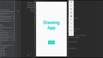 Draw app Project. Android Studio. Java