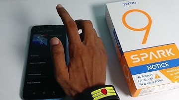 how to off dark theme in tecno spark 9