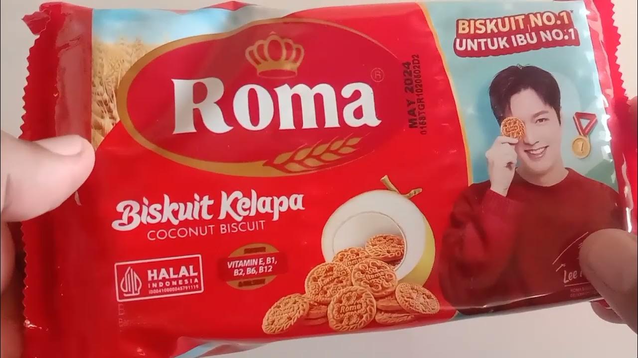 Kemasan baru roma biskuit kelapa lee min ho di biskuit roma kelapa
