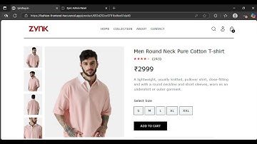 Full Stack E-Commerce Website Using MERN Stack | React, Node, MongoDB | Razorpay