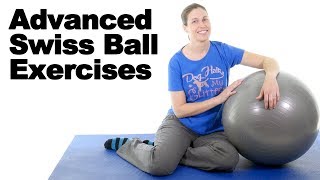 Swiss Ball Exercises (Advanced) - Ask Doctor Jo screenshot 2