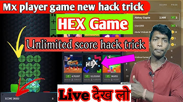 Mx player new game hex hack trick || Mx player game hack trick unlimited hacking trick today