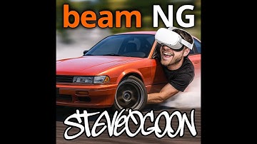 BeamNG in VR! Using a Logitech Steering Wheel, Clutch, and Shifter - Weekend Mayhem! (Portrait)