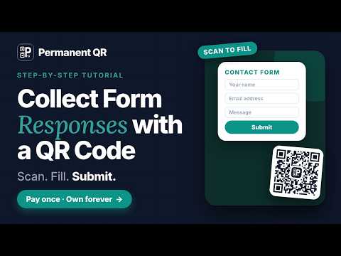 Create an Editable Permanent QR Code to Collect Form Responses