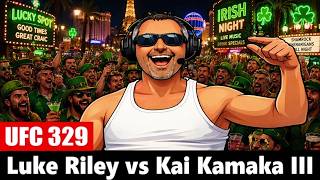 UFC 329: Luke Riley vs Kai Kamaka III PREDICTION