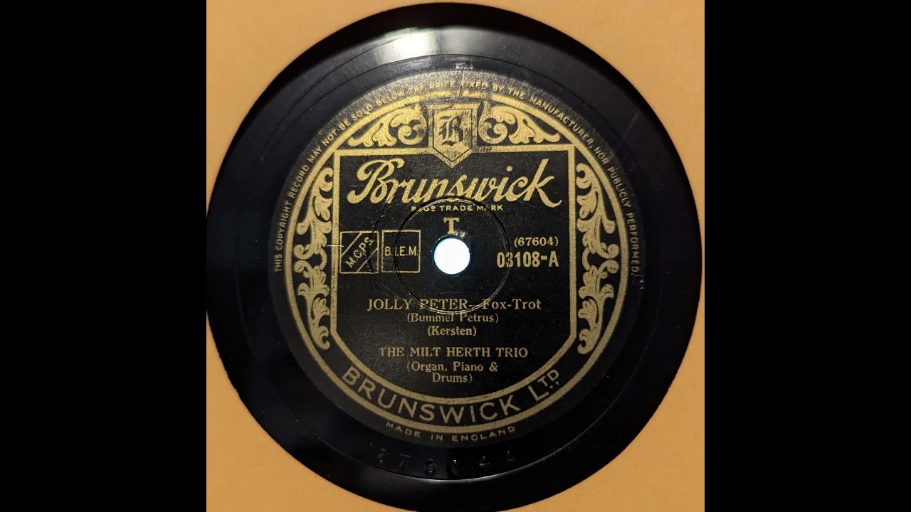 The Milt Herth Trio - Jolly Peter (1940)