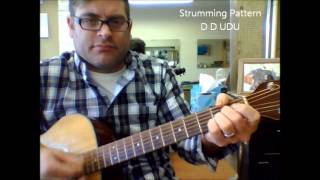 How to play "The Middle" by Jimmy Eat World on acoustic guitar