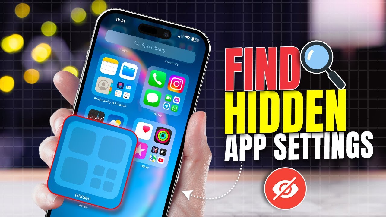 How to Find Hidden Apps & Settings on iPhone | Locate Missing Apps ...
