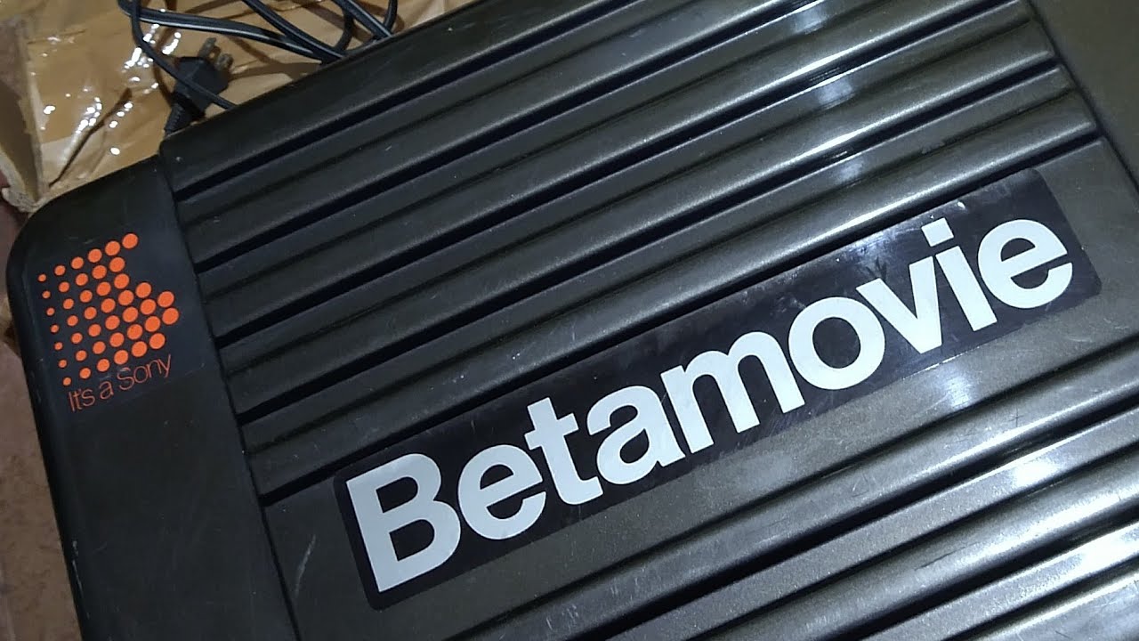 Camera Sony Betamax BMC-110 , Filmadora anos 80 - YouTube