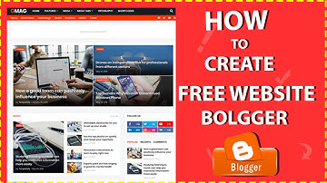 How to create a free website with blogger। Lifetime free domain and hosting । Mr. Techist।
